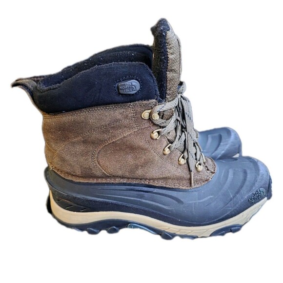 The North Face ChilKat III Hiking Boots Mens Insulated Winter Sz 12 Shoes Brown main image 9
